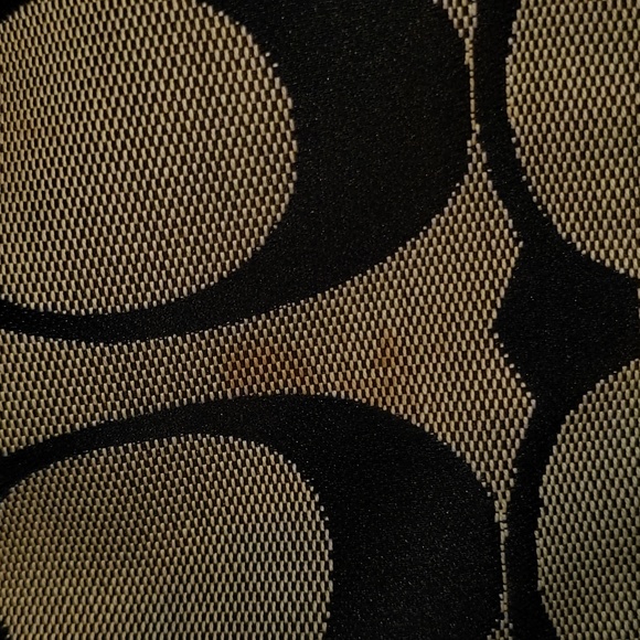 Coach Black/Grey Signature Canvas and Patent Leather Tote - Picture 13 of 16